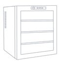 Винный шкаф Cavanova CV016