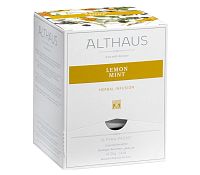 Чай травяной пакетированный Althaus Lemon Mint 15х2.75 г