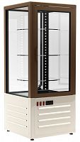 Кондитерская витрина Полюс D4 VM 120-2 (R120Cвр 1015-0102 бежево-коричневый)