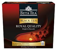Чай в пакетиках Beta Tea Роялти 100 пак. ж/б