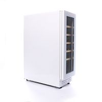 Винный шкаф CellarPrivate встраиваемый, однокамерный на 20 бутылок (CP020-1TWH) белый со скрытой руч