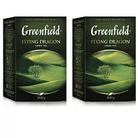 Чай зеленый Greenfield Flying Dragon (Флаинг Драгон) 200 г набор 2 упаковки арт.0796-12 