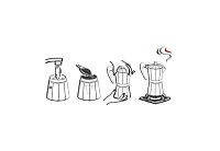 Кофеварка гейзерная GAT DELIZIA 9 cups