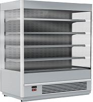 Горка холодильная Полюс Carboma Cube FС 20-08 VM 1,3-2  1930/875 ВХСп-1,3 INOX