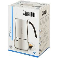 Гейзерная кофеварка Bialetti "Kitty Nera Elegance" 6 порций (240 мл.) 1713