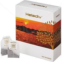 Чай в пакетиках Heladiv BLACK TEA Standart  высокогорный чай 100 пакетов x 2 гр