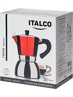 Кофеварка гейзерная ITALCO ROMA на 6 порции 240 мл