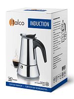 Кофеварка гейзерная ITALCO INDUCTION на 4 порции 160 мл
