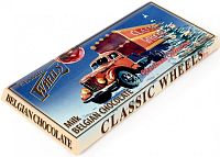 Шоколадные конфеты Classic Wheels Xmas гигантская плитка 400г