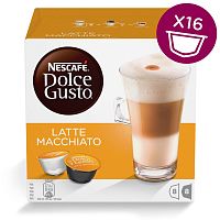 Кофе в капсулах NESCAFE Dolce Gusto Латте Макиато 16шт