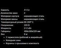 Фритюрница AIRHOT EF4+4