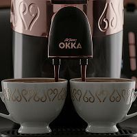 Кофеварка Arzum Okka Turkish черная-хром