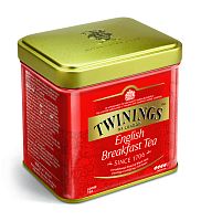 Чай TWININGS Английский Завтрак в жестяных банках 100 гр.