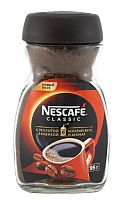 Кофе растворимый сублимированный с добавлением молотого  Nescafe Classic 95г