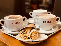 Кофе в зернах Costa Coffee Signature Blend (Сигнатура бленд) средняя обжарка 1 кг