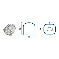 Льдогенератор SIMAG SDN 20 W кускового льда